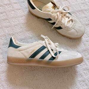 Adidas Gazelle cream/green